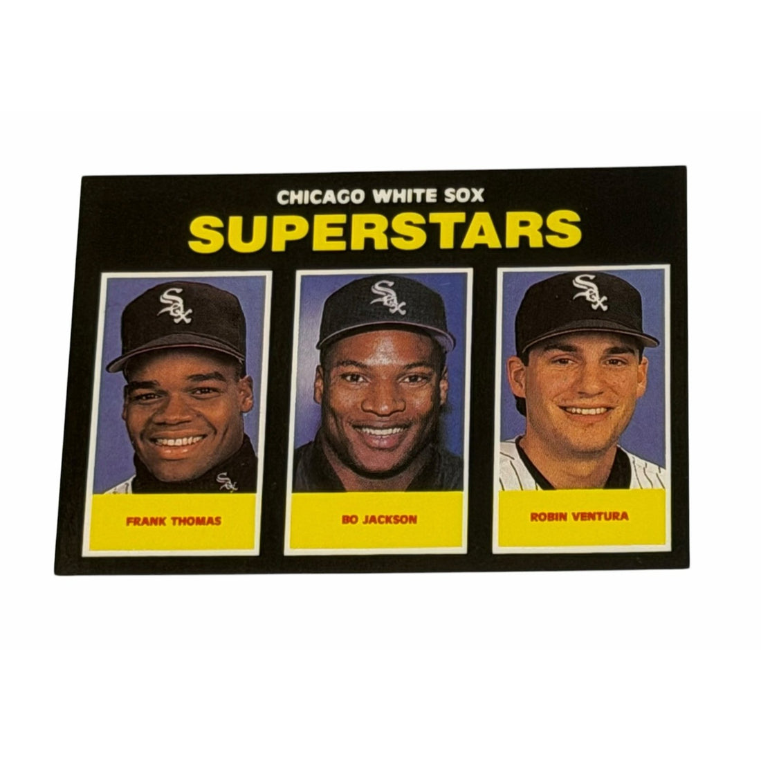 Vintage 1991 Chicago White Sox Superstars Vintage 1991 Chicago White Sox Superstars Frank Thomas Bo Jackson Ventura