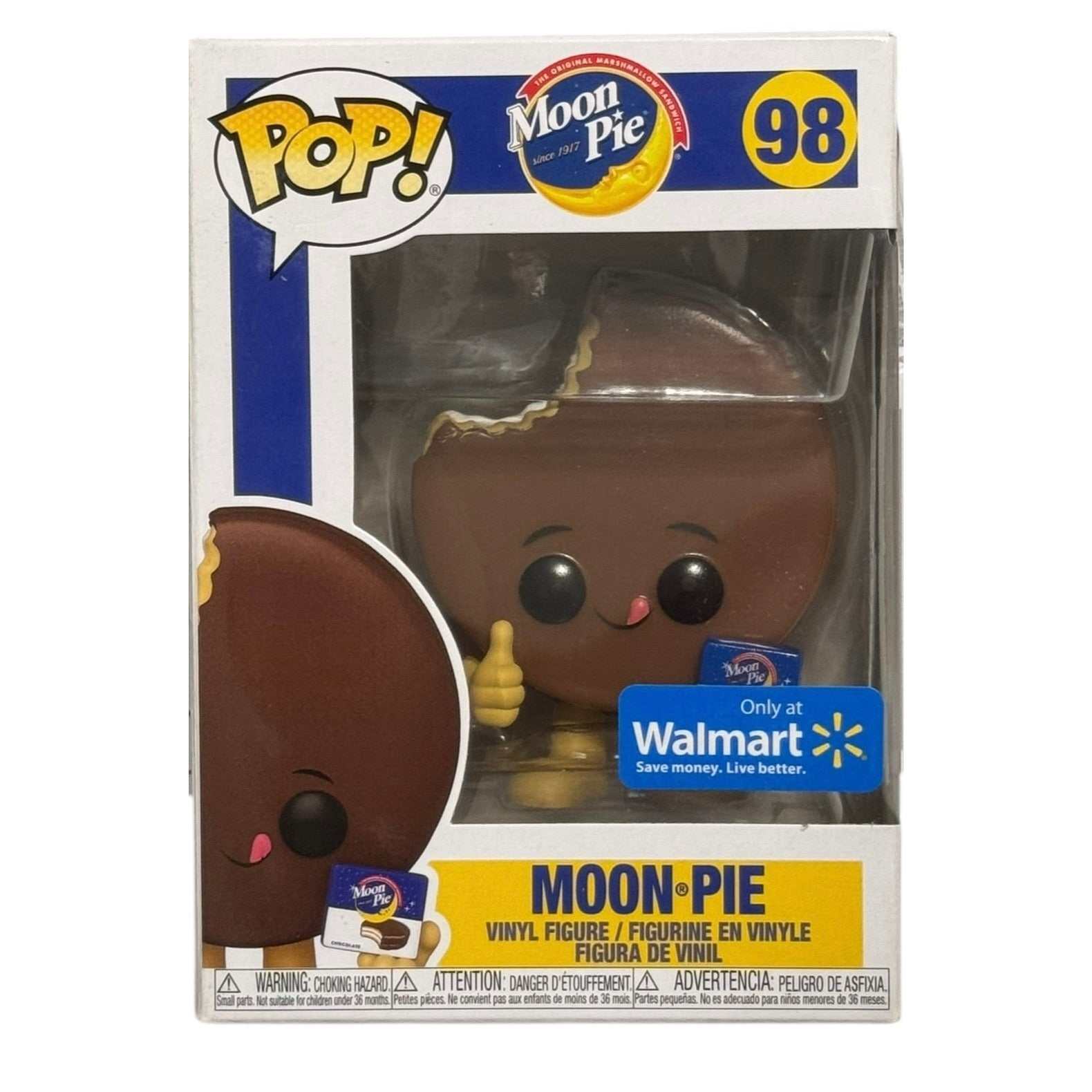 Funko Pop Moon Pie #98 Walmart Exclusive vinyl figure from Ad Icons series in packaging