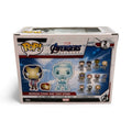Funko Pop Marvel Avengers Endgame Morgan Stark and Tony Stark 2-Pack Glow in the Dark collectible toy set in box