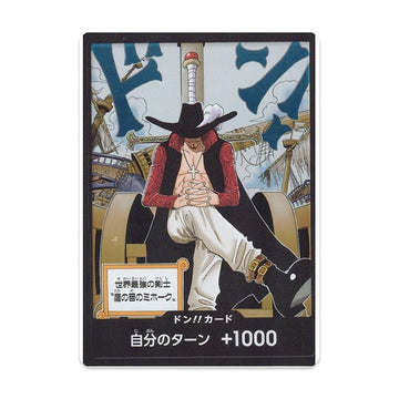 One Piece Card Game DON!! Dracule Mihawk Parallel Japanese Bandai MINT
