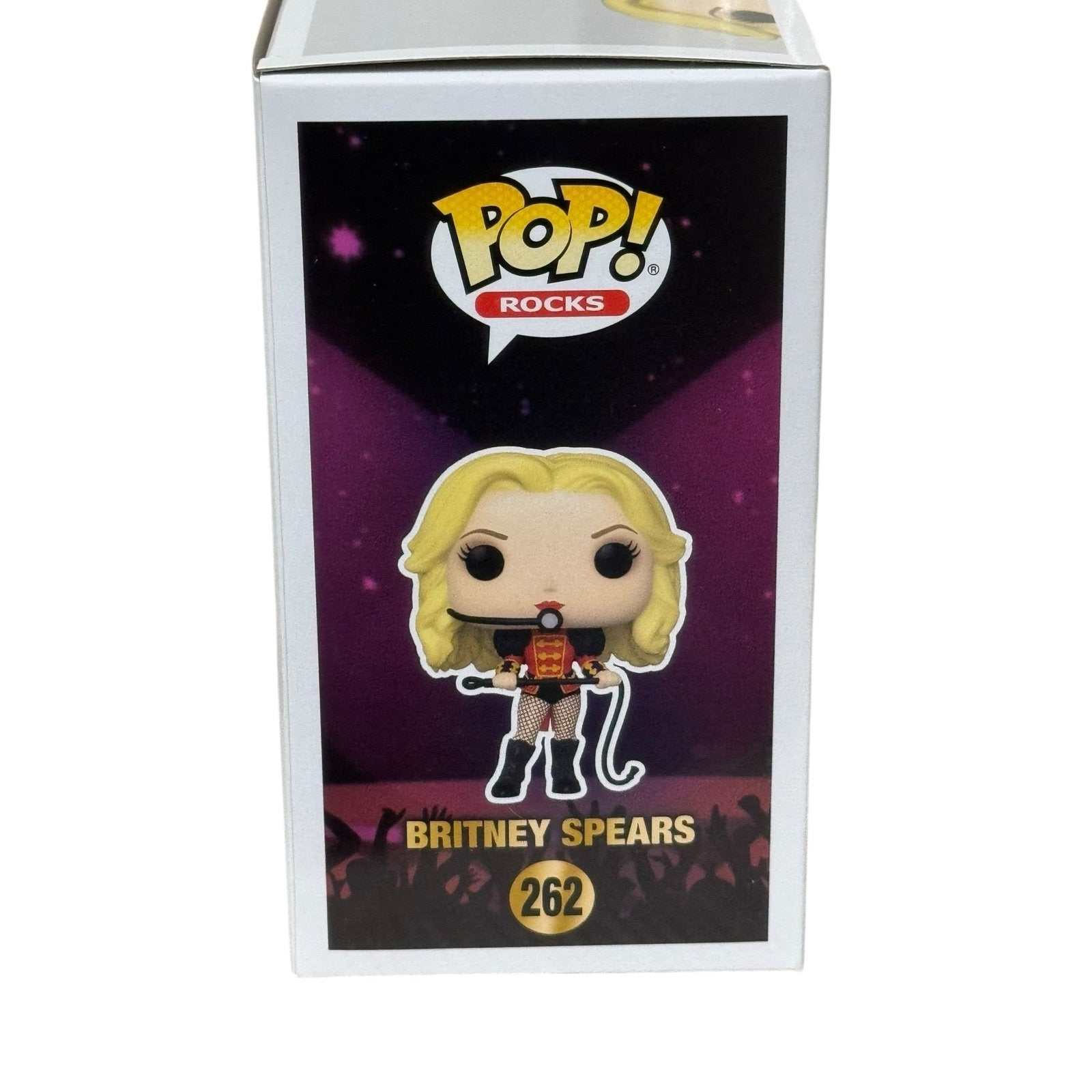 Funko Pop Britney Spears #262 Circus Outfit vinyl figure in collectible box
