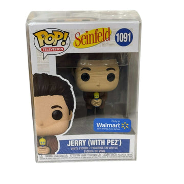 Seinfeld Jerry Funko Pop 1091 Walmart Exclusive holding Pez dispenser collectible vinyl figure