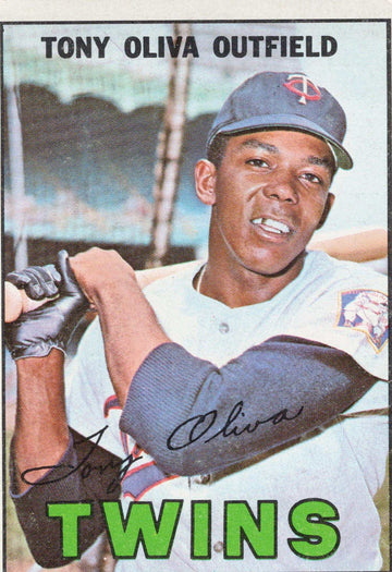 1969 Topps MLB Minnesota Twins Tony Oliva #410 vintage baseball card in EX to NM+ condition