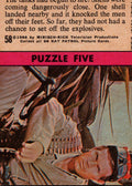 1966 Rat Patrol TV Show Card 58 Puzzle Five vintage trading card in EX to NM+ condition