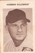 1960 MLB Harmon Killebrew Minnesota Twins vintage baseball card HOF legend home run hero