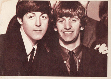 Beatles Movie Topps 1964 Topps Beatles Movie Card 6 A Hard Days Night Paul McCartney Ringo