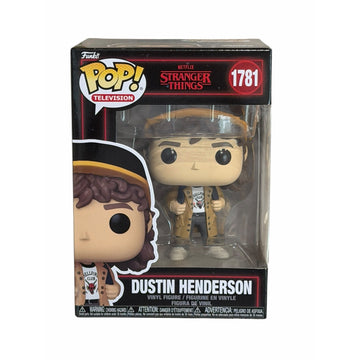 New-SEALED Dustin Henderson #1781 Funko Pop Stranger Things Netflix Club