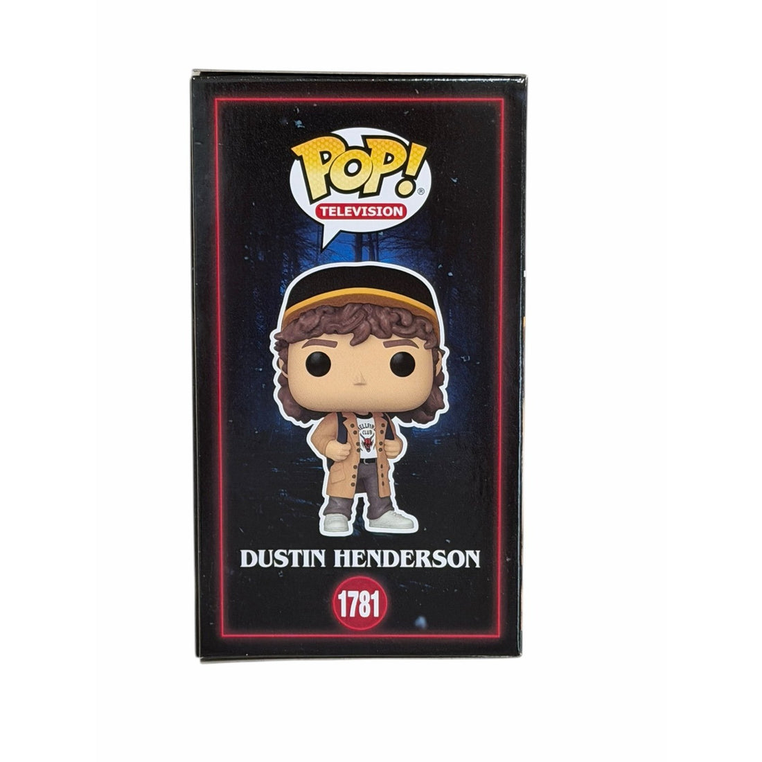 New-SEALED Dustin Henderson #1781 Funko Pop Stranger Things Netflix Club