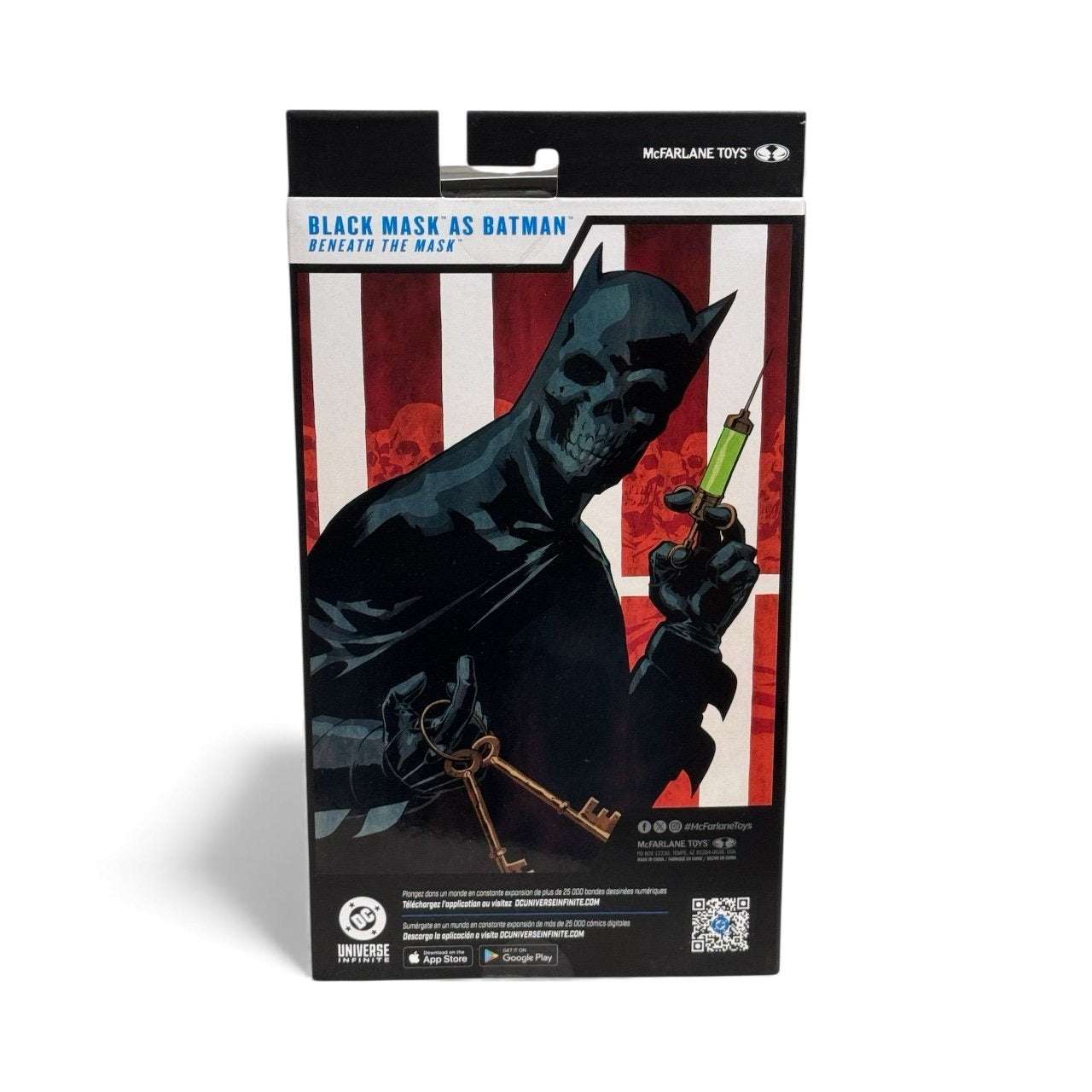 McFarlane DC Multiverse Black Mask as Batman 7-inch action figure sealed box