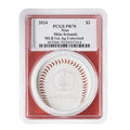 2024 Niue Mike Schmidt MLB 1oz silver proof coin PCGS PR70 with Hall of Fame signature