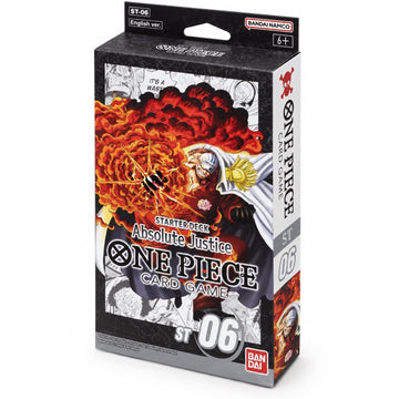 One Piece ST-06 Absolute Justice Starter Deck Factory Sealed TCG