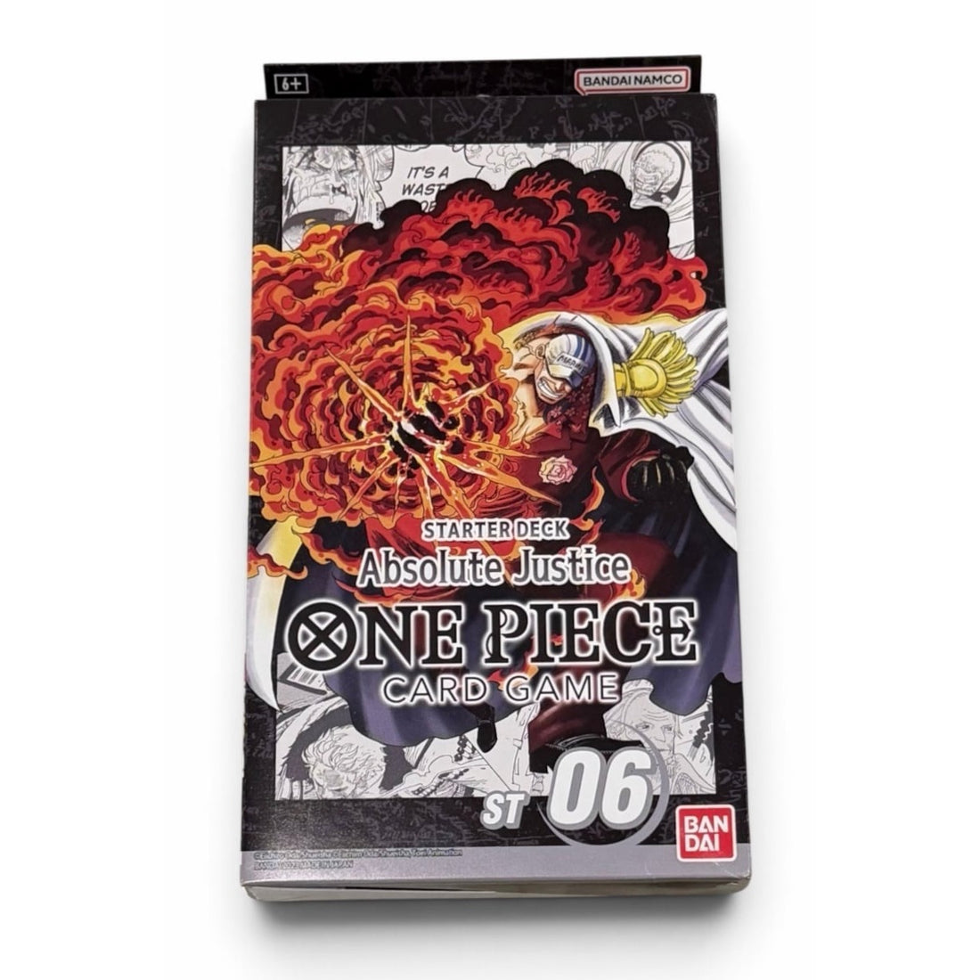 ENGLISH | One Piece ST-06 Absolute Justice Starter Deck Factory Sealed TCG