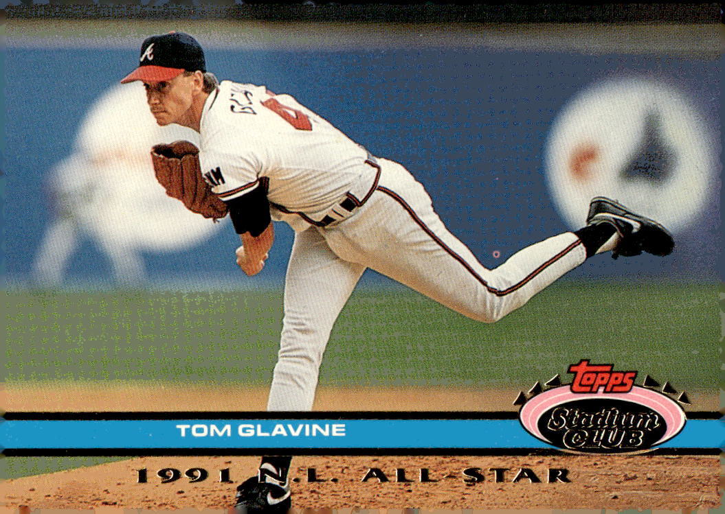 1992 Stadium Club Dome #62 Tom Glavine