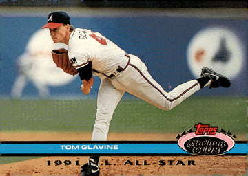 1992 Stadium Club Dome #62 Tom Glavine