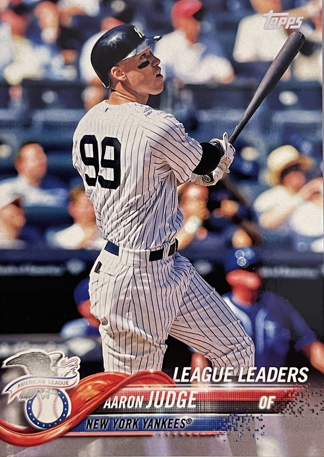 2018 Topps Series 1 Aaron Judge League Leaders 193 MLB New York Yankees ALL RISE