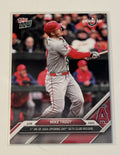 Mike Trout* 2024 Topps Now #6 Los Angeles Angels Opening Day HR Card* - PR 1550*