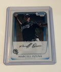 Marcell Ozuna RC 2011 Bowman Chrome Prospects #BCP36 1st MLB Braves Rookie Card