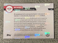 Topps Now UCL 2022 Card 050 RB Leipzig Amazing Victory Champions League collectible card with penny sleeve and top loader