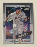 2024 Topps Chrome Cosmic Francisco Alvarez* - MLB New York Mets Baseball Card 71