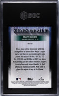 2022 Topps Stars of MLB Refractor SMLB-50 Matt Olson Athletics/Braves - SGC 9.5*