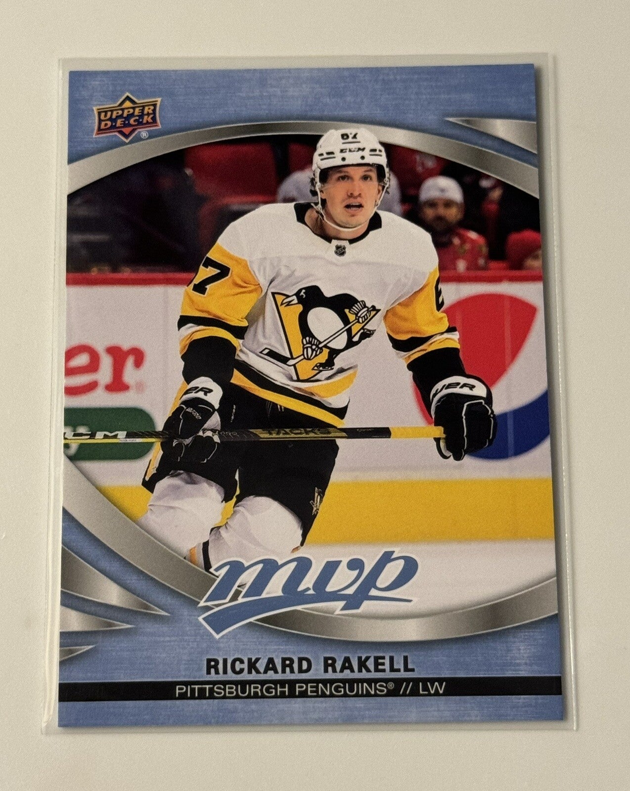 Rickard Rakell 2023-24 Upper Deck MVP HOCKEY NHL Pittsburgh Penguins - Card #109