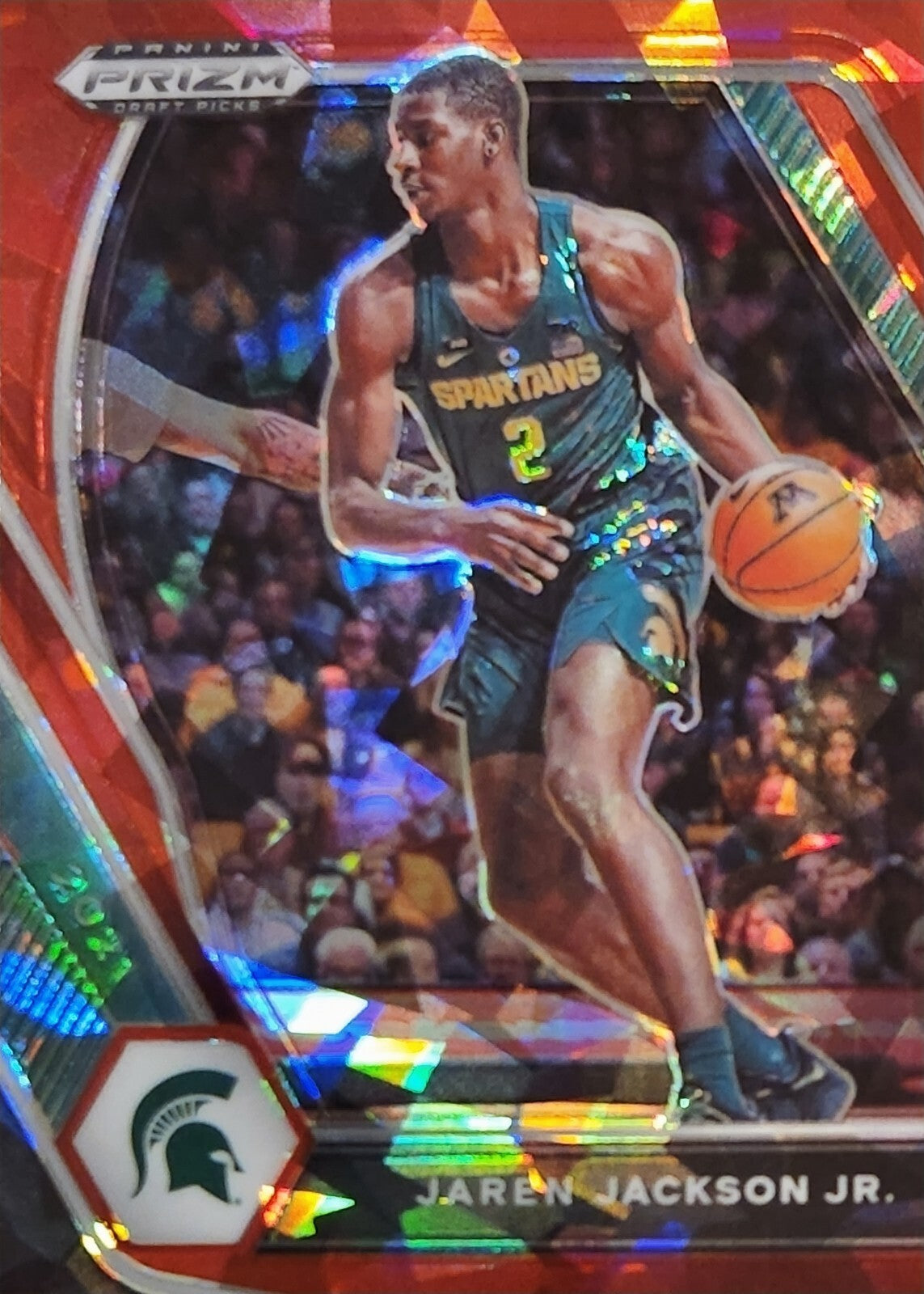 Jaren Jackson Jr. 2021 Panini Prizm Draft Picks # 31 Red Ice Prizm NBA Grizzlies