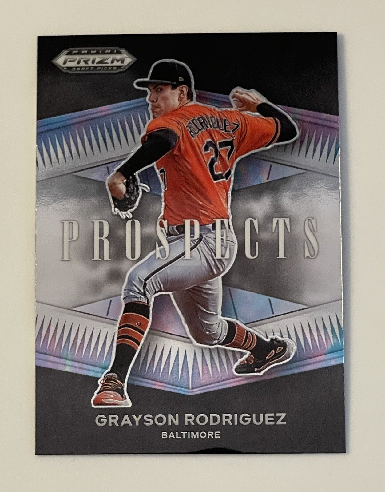 GRAYSON RODRIGUEZ 2021 Prizm Draft Picks Prospects P-GR MLB #7 Prospect Orioles*