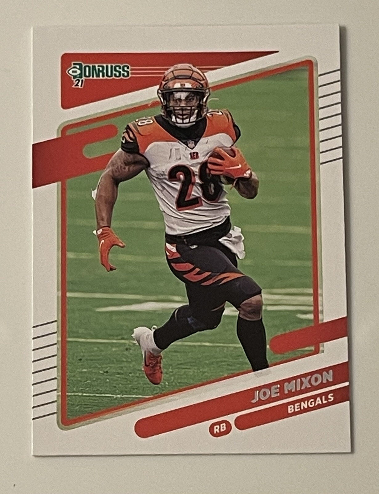 JOE MIXON 2021 Panini Donruss Football Card #212 NFL Cincinnati Bengals Football