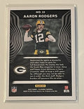 2022 Panini Illusions Aaron Rodgers* Refractor Base Card #33 GB Packers/NY Jets*