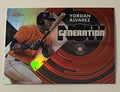 2022 Topps Chrome Update Yordan Alvarez Generation Now #GNC-16 MLB World Champs!
