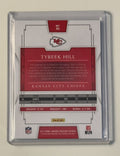 8/10* Tyreek Hill 2017 Panini National Treasures NFL KC Chiefs/Dolphins Card #95