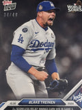 33/49 2024 MLB WS Topps NOW BLAKE TREINEN - WORLD SERIES LA Dodgers 883 - READY!
