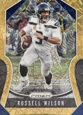 2019 Panini Prizm Lazer Prizm -  Russell Wilson - Card #258 - Seattle Seahawks