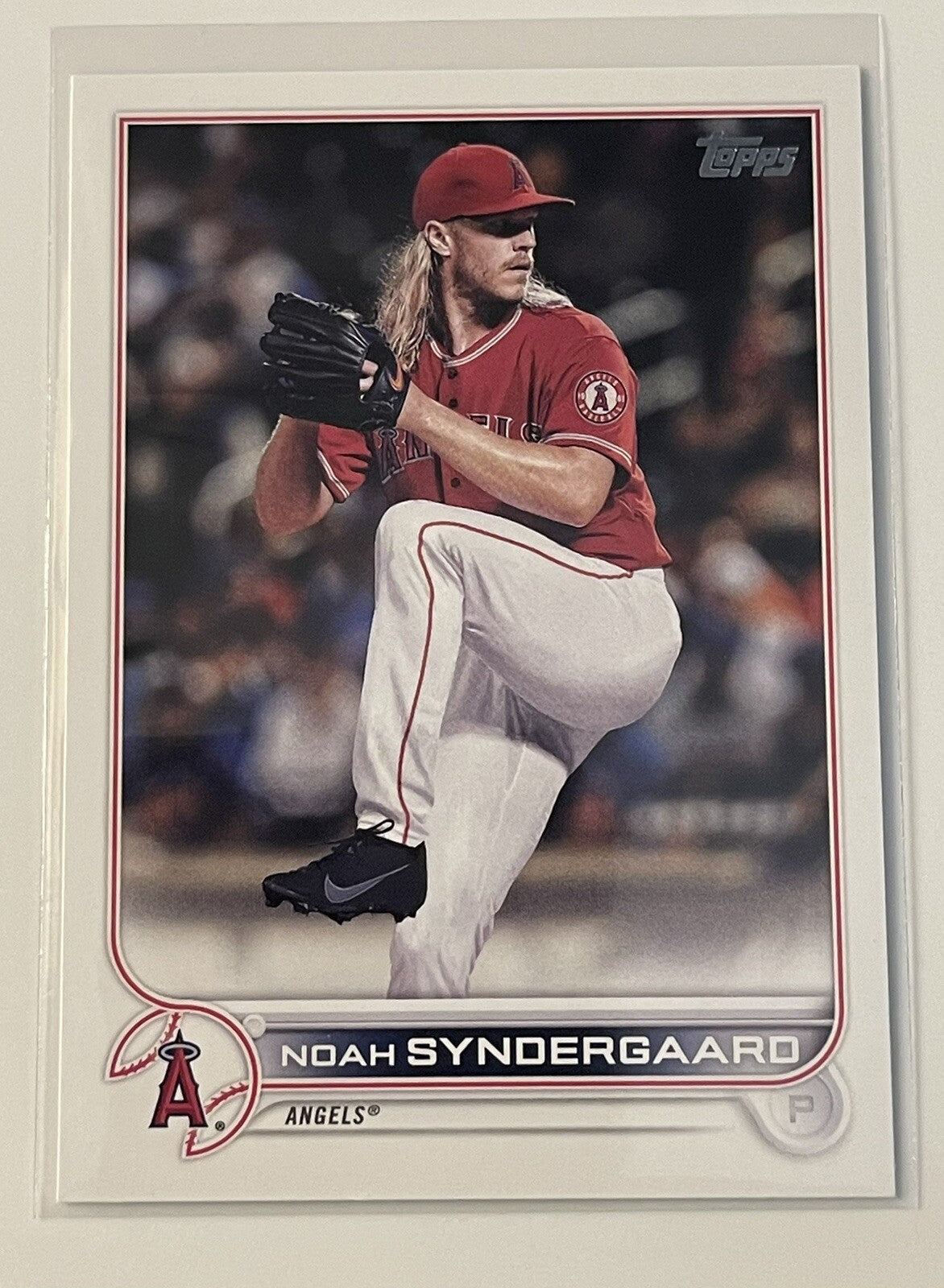 2022 Topps Series 2 Noah Syndergaard Los Angeles Angels - MLB Baseball Card #584