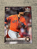 Yuli Gurriel Astros World Series Game 4 2022 MLB TOPPS NOW Card #1148 5 RUNS.