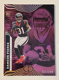 2022 Illusions Dameon Pierce* RC* Refractor 362/399 Rookie Card #37- NFL Texans*