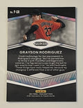 GRAYSON RODRIGUEZ 2021 Prizm Draft Picks Prospects P-GR MLB #7 Prospect Orioles*