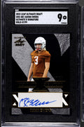 47/99* Quinn Ewers GOLD RC 2022 Leaf Ultimate Draft Ultimate X Sig UXS-QE1 SGC 9