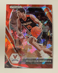 2021-22 Panini Prizm MALCOLM BROGDON  #74 Red Cracked Ice UVA/NBA Boston Celtics