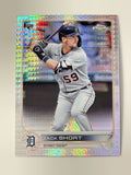 2022 Topps Chrome ZACK SHORT RC Prizm Refractor Detroit Tigers #86 MLB MINT!