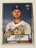 2021 TOPPS CHROME PLATINUM ANNIVERSARY RC KYLE CODY REFRACTOR #117 MLB RANGERS