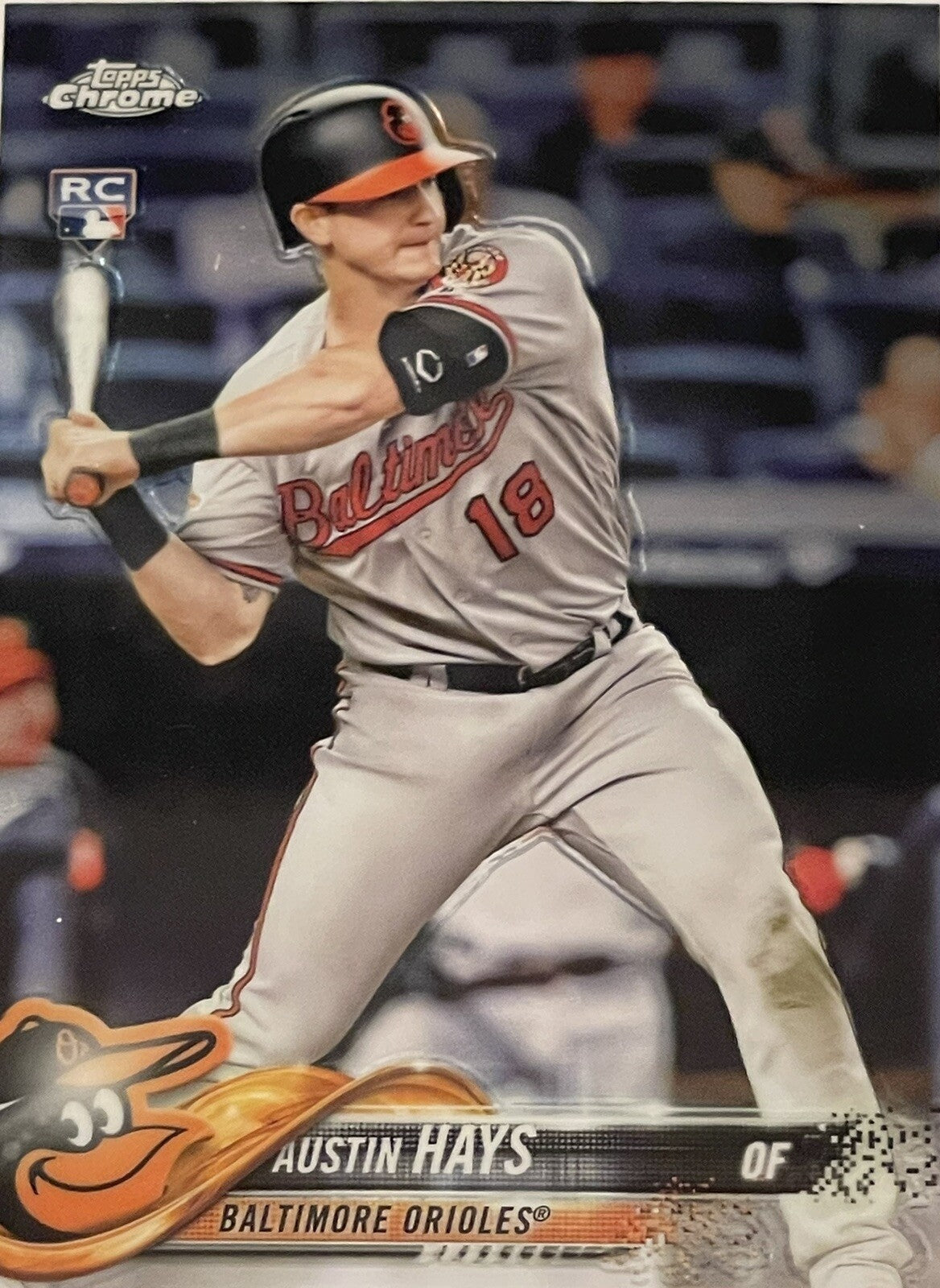 2018 Topps Chrome Austin Hays RC #87 Baltimore Orioles Baseball JUST PULLED!