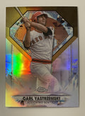 2022 Topps Chrome Carl Yastrzemski Refractor Red Sox HOF - Diamond Greats #DGC-7
