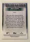 2022 Topps Series 1 Matt Olson #SMLB-50 Stars of MLB - Oakland Athletics/Braves*