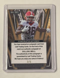 3/5* Dillon Bell RC Auto 2024 Leaf Metal UGA BULLDOGS Card #BA-DB1 - SEC Champs!