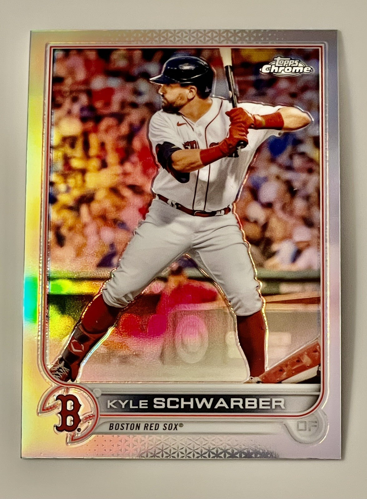 2022 Topps Chrome Refractor #110 Kyle Schwarber Philadelphia Phillies