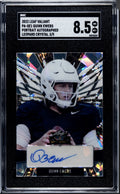 3/5* 2022 LEAF FLASH QUINN EWERS RC* AUTOGRAPH Leopard Crystal #BA-QE1 - SGC 8.5