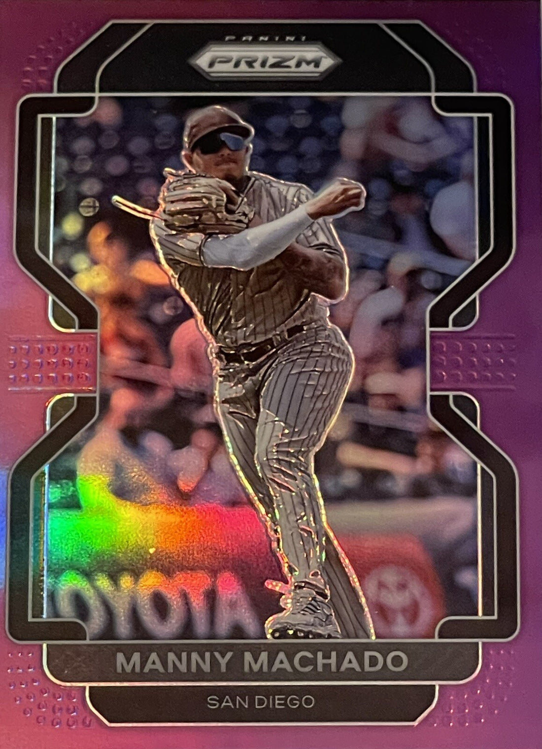 2022 Panini Prizm #178 Manny Machado TIER 2 San Diego Padres Purple Refractor