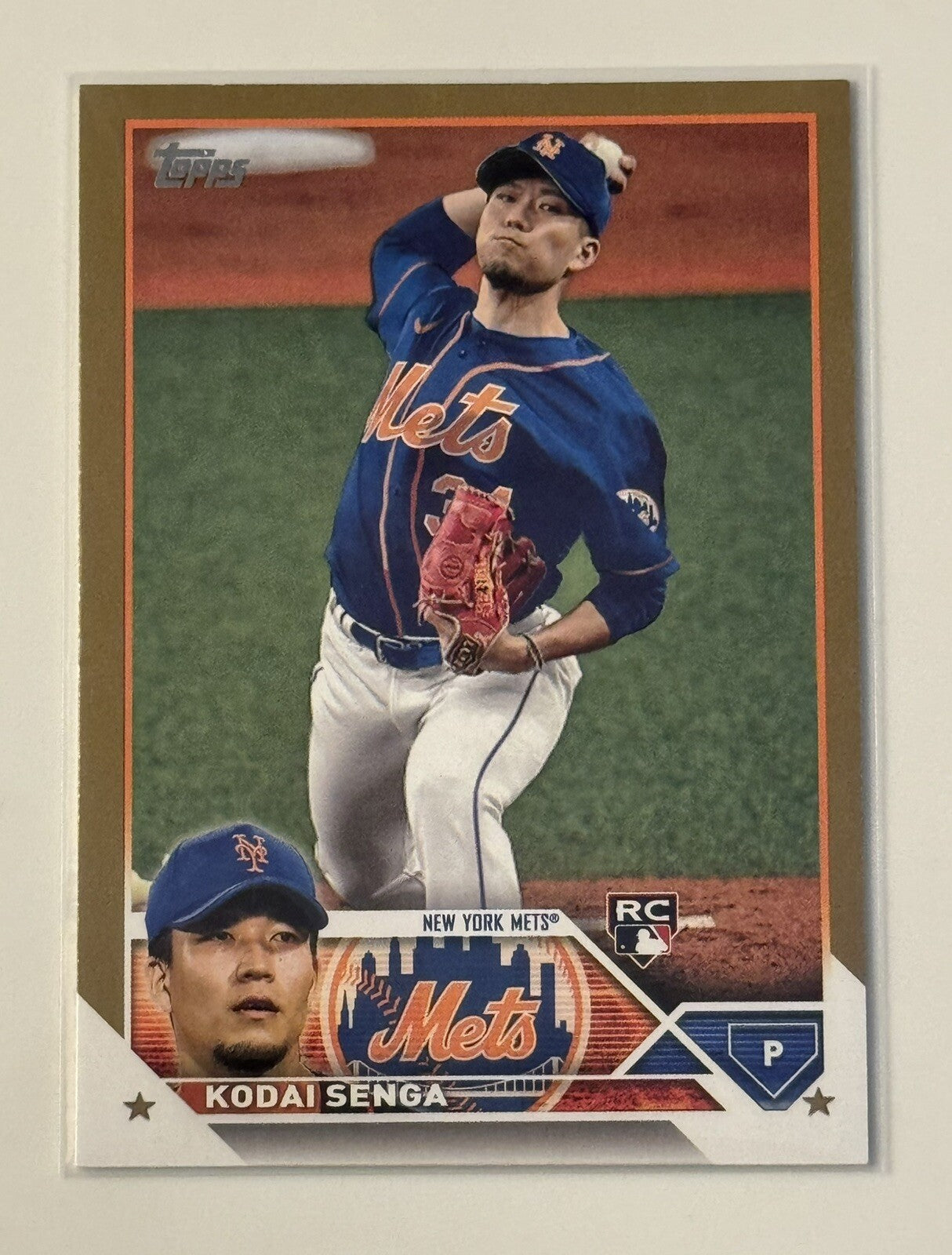 748/2023 2023 Topps Series 2 Kodai Senga RC GOLD /2023 New York Mets Rookie Card