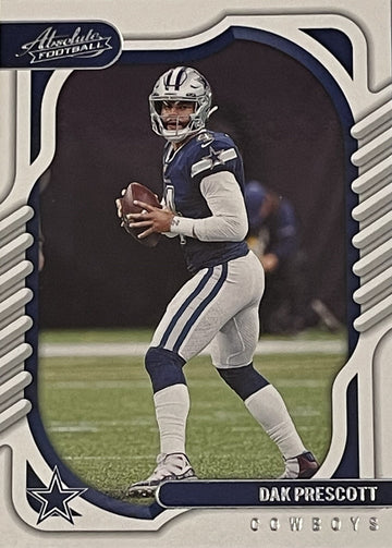 2022 Panini Absolute Football Dak Prescott NFL Dallas Cowboys Football Card #21*